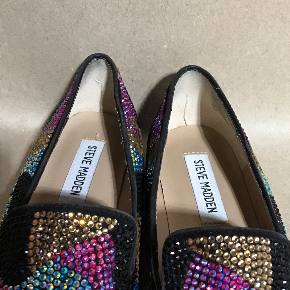 Steve Madden Concord Size 7 Multi-Colored Rhinest… - image 6